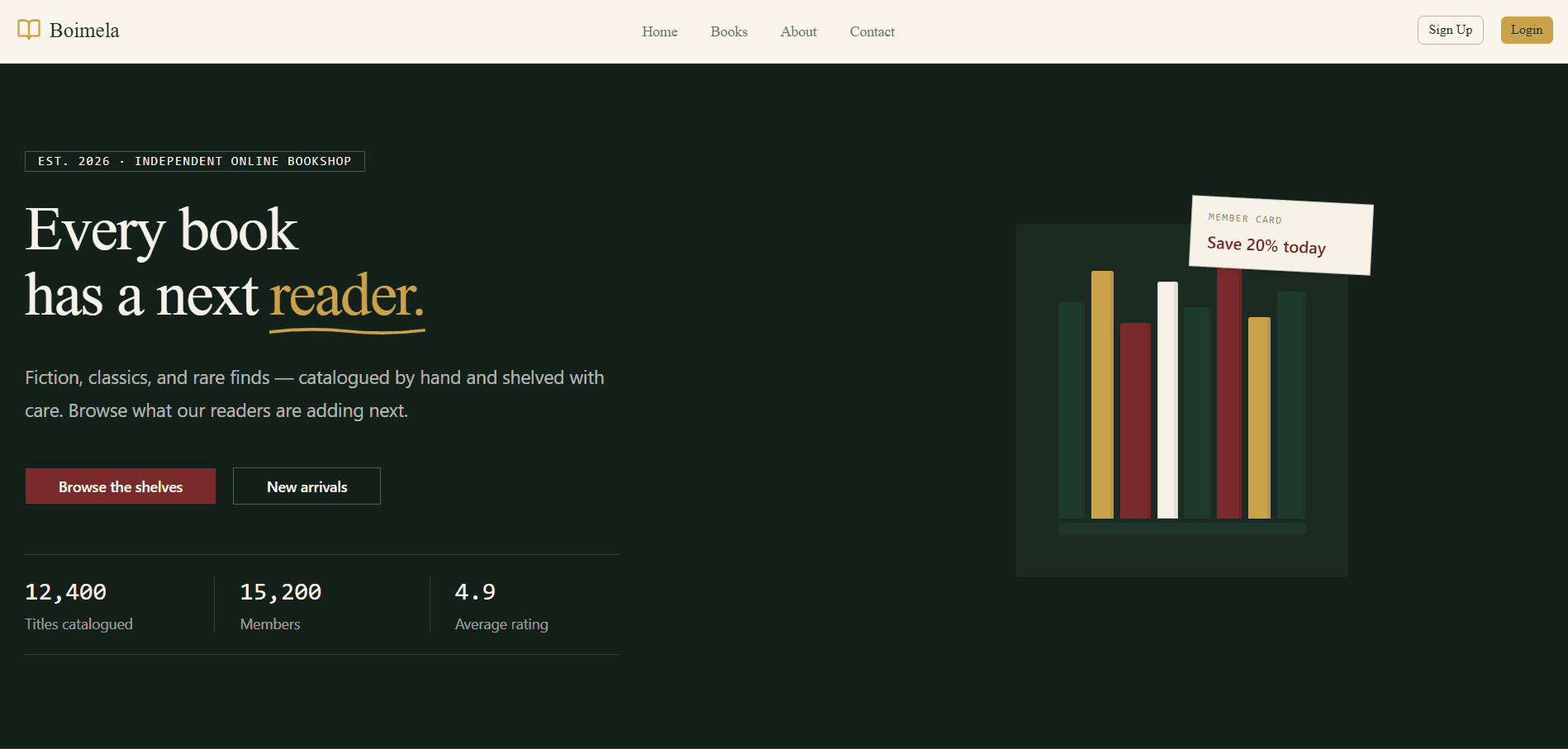 BoiMela – Online Bookstore